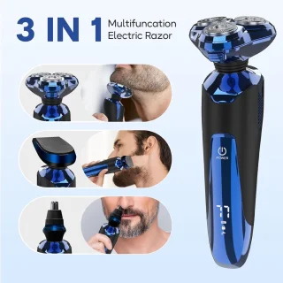 Elektrisch Scheerapparaat 3-in-1 Nat & Droog