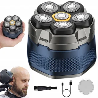 Elektrisch Scheerapparaat 6D – IPX7 Waterdicht – 600 mAh – Magnetisch Afneembaar
