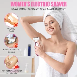 Elektrisch Scheerapparaat Dames 4-in-1 Draadloos Epilator Waterdicht