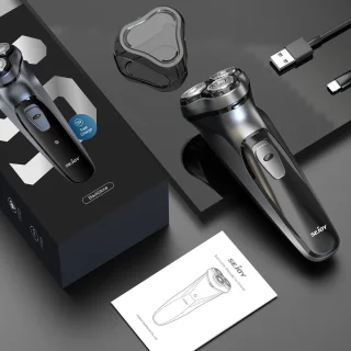 Elektrisch Scheerapparaat Draadloos voor Mannen USB Oplaadbaar