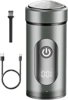 Elektrisch scheerapparaat, draagbare trimmer, zwart