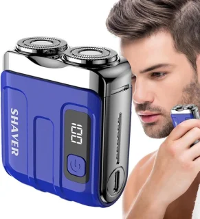 Elektrisch Scheerapparaat en Baardtrimmer - Blauw