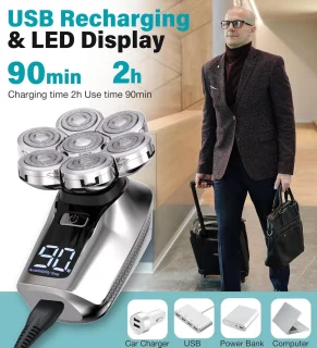 Elektrisch Scheerapparaat en Baardtrimmer Set