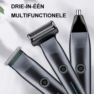 Elektrisch scheerapparaat en baardtrimmer voor mannen