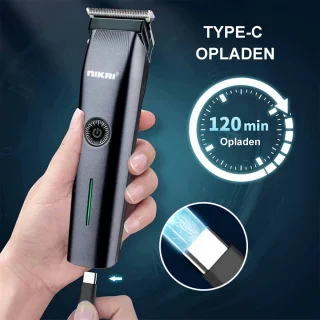 Elektrisch scheerapparaat en baardtrimmer voor mannen