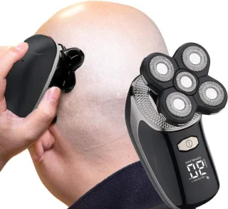 Elektrisch Scheerapparaat - Grooming Kit - Gezichtsverzorging Mannen - 5-in-1 Multifunctioneel - 90 Min Gebruik - Zwart