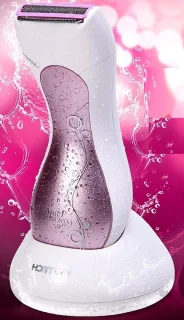 Elektrisch scheerapparaat ladyshaver onthaarder roze