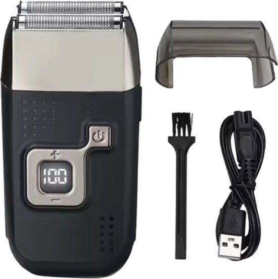 Elektrisch Scheerapparaat Mannen USB Oplaadbaar LED Display