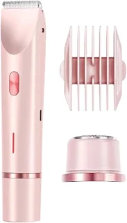 Elektrisch scheerapparaat voor dames - draagbaar reisapparaat - 16,7 cm - roze