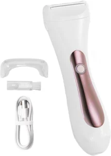 Elektrisch scheerapparaat voor dames - ontharingsapparaat bikini - wit
