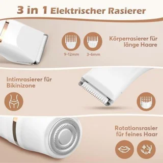 Elektrisch scheerapparaat voor dames