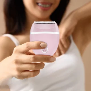 Elektrisch scheerapparaat voor dames