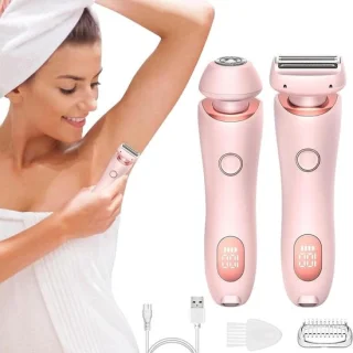 Elektrisch scheerapparaat voor dames - wit
