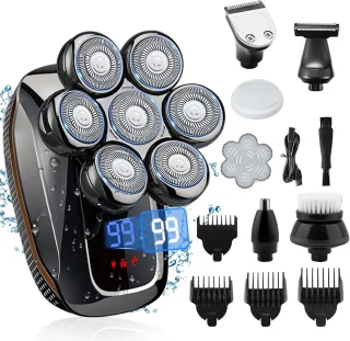 Elektrisch Scheerapparaat voor Heren — 6-in-1 Set