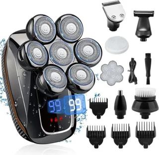 Elektrisch Scheerapparaat voor Heren — 6-in-1 Set