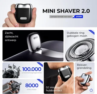 Elektrisch scheerapparaat voor heren