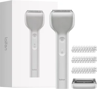 Elektrisch scheerapparaat voor heren met langhaartrimmer