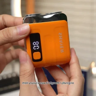 Elektrisch scheerapparaat voor heren - oranje