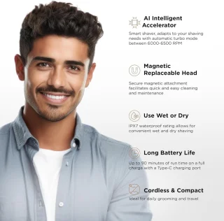 Elektrisch Scheerapparaat voor Heren