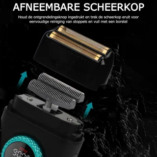 Elektrisch scheerapparaat voor mannen