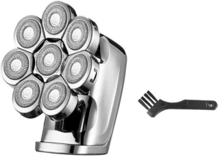 Elektrisch scheerapparaat voor mannen, zilver