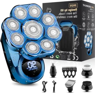 Elektrisch scheerapparaat voor mannen - zwart
