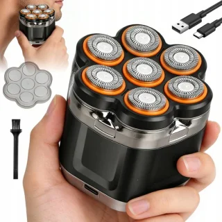 Elektrisch Scheerapparaat voor Mannen - Zwart/Zilver