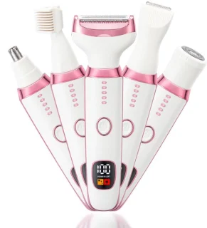 Elektrisch scheerapparaat voor vrouwen 5-in-1