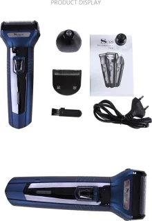 Elektrische 3-in-1 Scheer- en Neushaartrimmer Draadloos Oplaadbaar