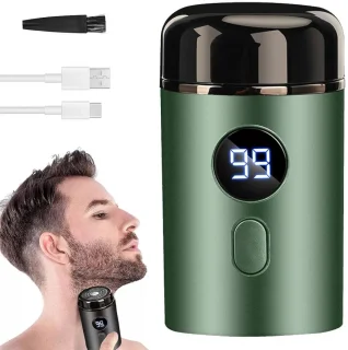 Elektrische Baardtrimmer Olijfgroen