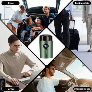 Elektrische Baardtrimmer Olijfgroen