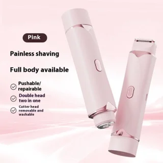 Elektrische bikinitrimmer voor dames - Roze