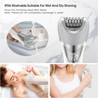 Elektrische epilator en ontharingsapparaat