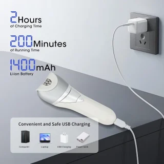 Elektrische epilator en ontharingsapparaat