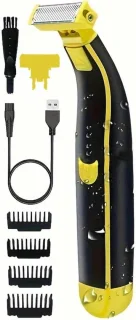 Elektrische gezicht body trimmer zwart