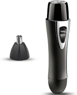 Elektrische Ladyshave - Gezichtsverwijderaar - Huidverzorging - 4-in-1 Opzetstukken - Compact Formaat - Wit