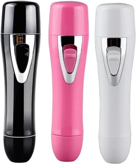 Elektrische Ladyshave - Gezichtsverwijderaar - Huidverzorging - 4-in-1 Opzetstukken - Compact Formaat - Wit