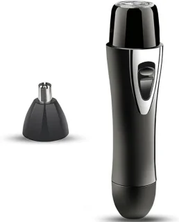 Elektrische Ladyshave - Gezichtsverwijderaar - Huidverzorging - 4-in-1 Opzetstukken - Compact Formaat - Wit