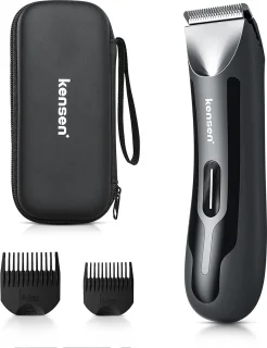 elektrische lichaamshaartrimmer mannen bodygroom keramisch led verlichting