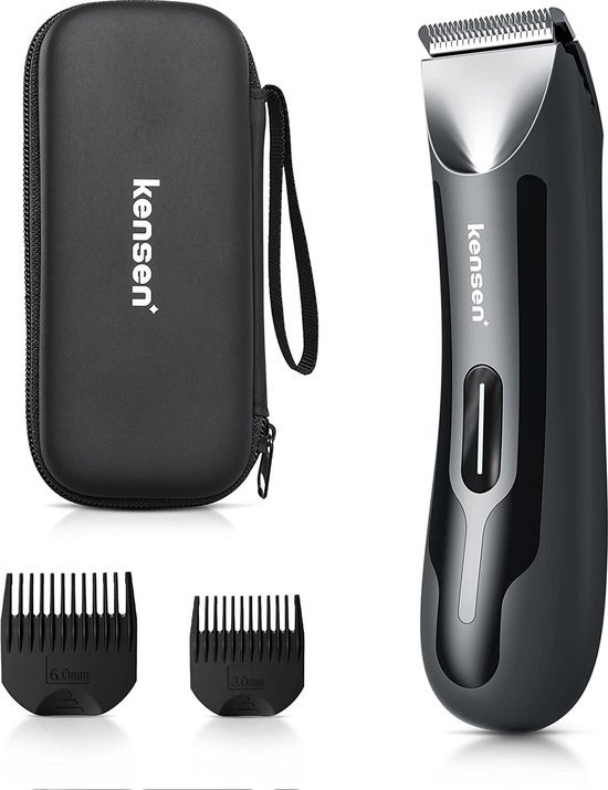 elektrische lichaamshaartrimmer mannen bodygroom keramisch led verlichting