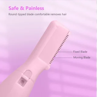Elektrische Wenkbrauwtrimmer Epilator Gezichtshaarverwijderaar