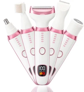 Elzusha elektrisch scheerapparaat voor vrouwen 5-in-1