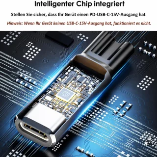 Elzusha oplaadadapter voor scheerapparaat met type C