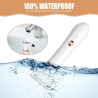 Epilator voor gezicht - wit - maat A - elektrisch 4-in-1 scheerapparaat voor dames