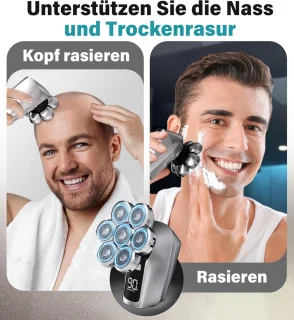 Equivera Skull Shaver Hoofd Scheerapparaat Mannen