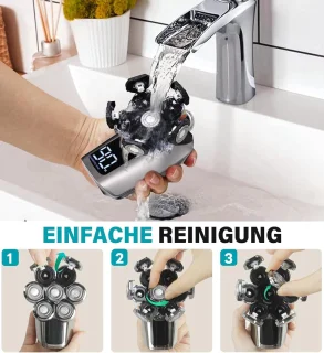 Equivera Skull Shaver Hoofd Scheerapparaat Mannen