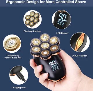 Equivera Skull Shaver Hoofd Scheerapparaat