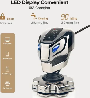Equivera Skull Shaver Hoofd Scheerapparaat