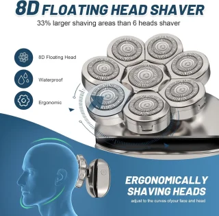 Equivera Skull Shaver Hoofdscheerapparaat voor Mannen