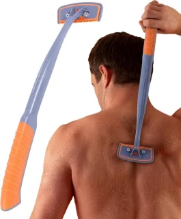 Ergonomische Rug- en Lichaamshaarkapper voor Mannen - Wet & Dry Scheerapparaat